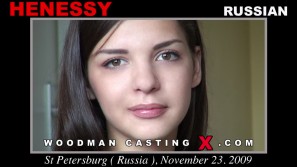 Download Henessy casting video files. Pierre Woodman undress Henessy, a Russian girl. 