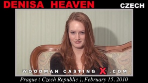 Access Denisa Heaven casting in streaming. A Czech girl, Denisa Heaven will have sex with Pierre Woodman. 