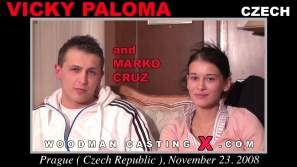 Mira Vicky Paloma conseguir su audición porno.  Pierre Woodman mierda Vicky Paloma, niña Checa, en este video.
