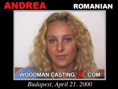Watch our casting video of Andrea. Erotic meeting beween Pierre Woodman and Andrea, a Romanian girl. 