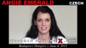 Download Angie Emerald casting video files. Pierre Woodman undress Angie Emerald, a Czech girl. 