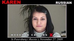 Check out this video of Karen having an audition. Erotic meeting between Pierre Woodman and Karen, a Russian girl. 