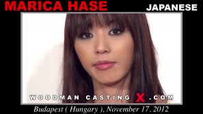 Look at Marica Hase getting her porn audition. Erotic meeting between Pierre Woodman and Marica Hase, a Japanese girl. 
