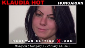 Download Klaudia Hot casting video files. Pierre Woodman undress Klaudia Hot, a Hungarian girl. 